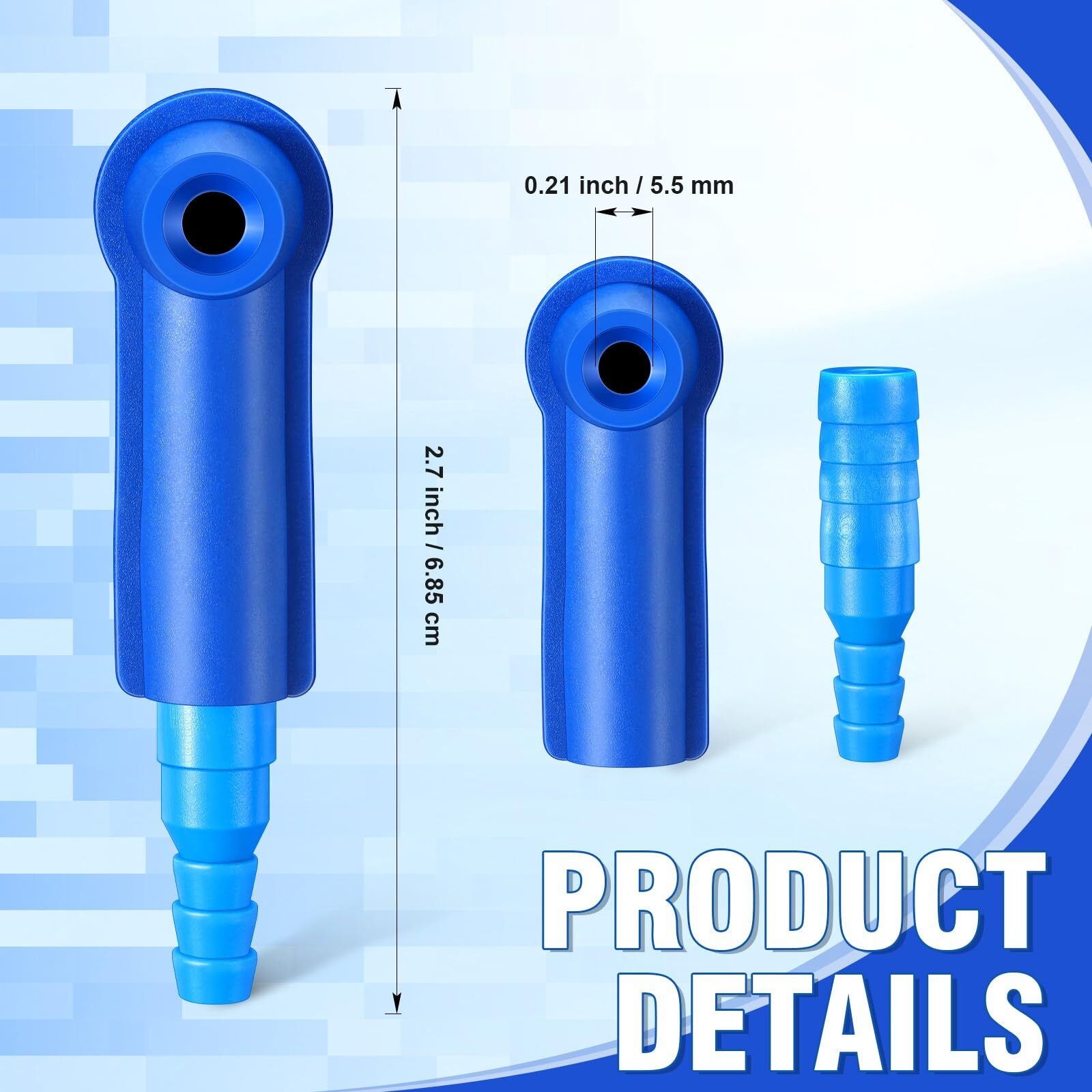 Innconee 20 Pcs Brake Bleeder Adapter Joint Kit Exchange Tool Connector Brake Fluid Bleeder Car Oil Bleeding Pump Exchange Adapter For Cars Trucks Vehicles System Bleeding Tools