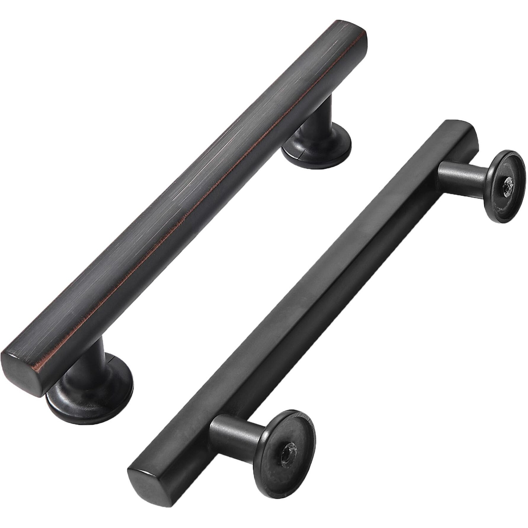 Khtumeware 10 Pack 3-3/4 Inch(96Mm) Oil Rubbed Bronze Cabinet Pulls Kitchen Solid Heavy Duty Venetian Bronze Cabinet Pulls Kitchen Cabinet Hardware For Cupboard Drawer Handles Dresser Pulls