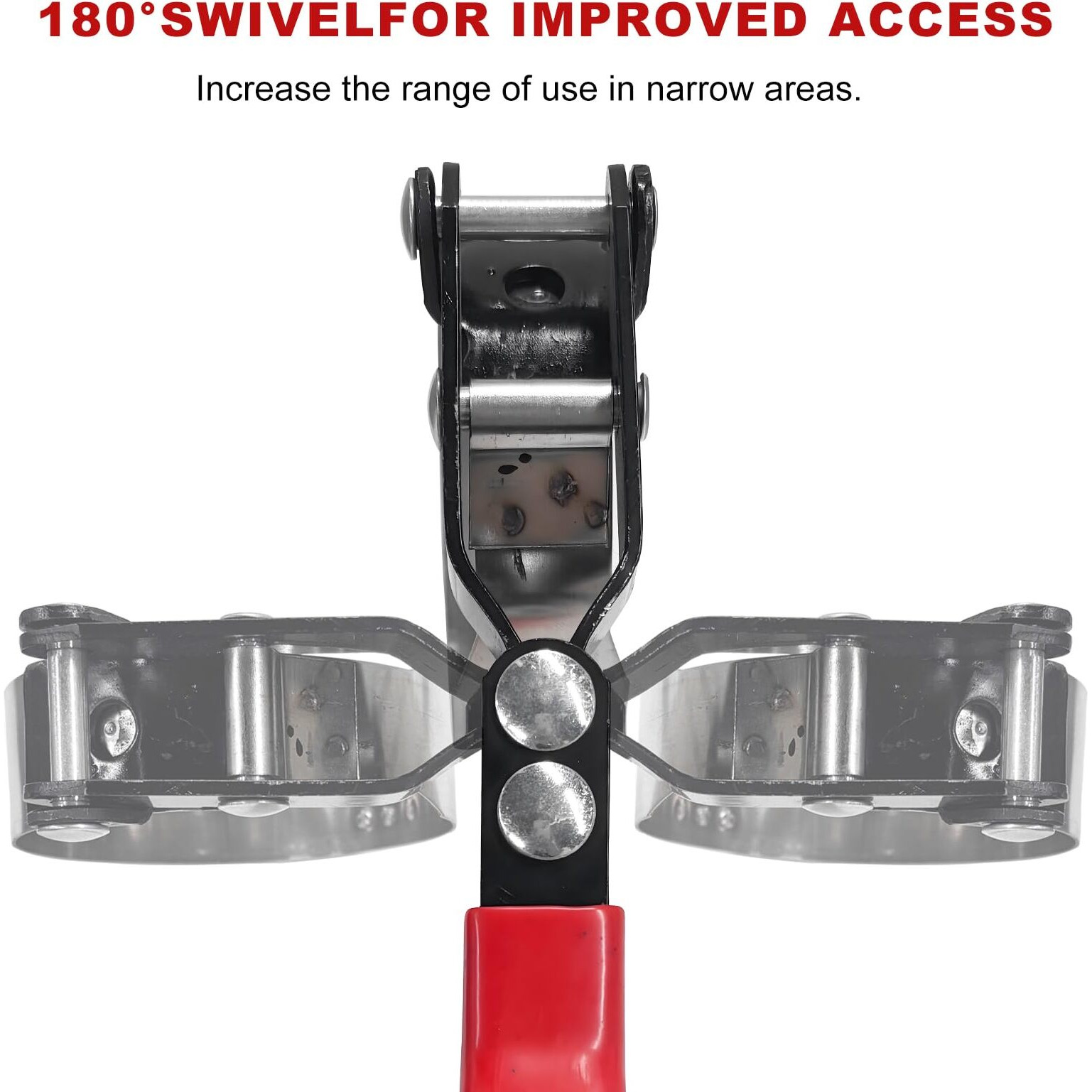 Fsturios Anti-Slip Swivel Oil Filter Wrench, Oil Filter Removal Tool Small Size Oil Filter Swivel Wrench, Adjustable Oil Filter Wrench Fits Filters From 2-3/8"" To 2-3/4"" For Car