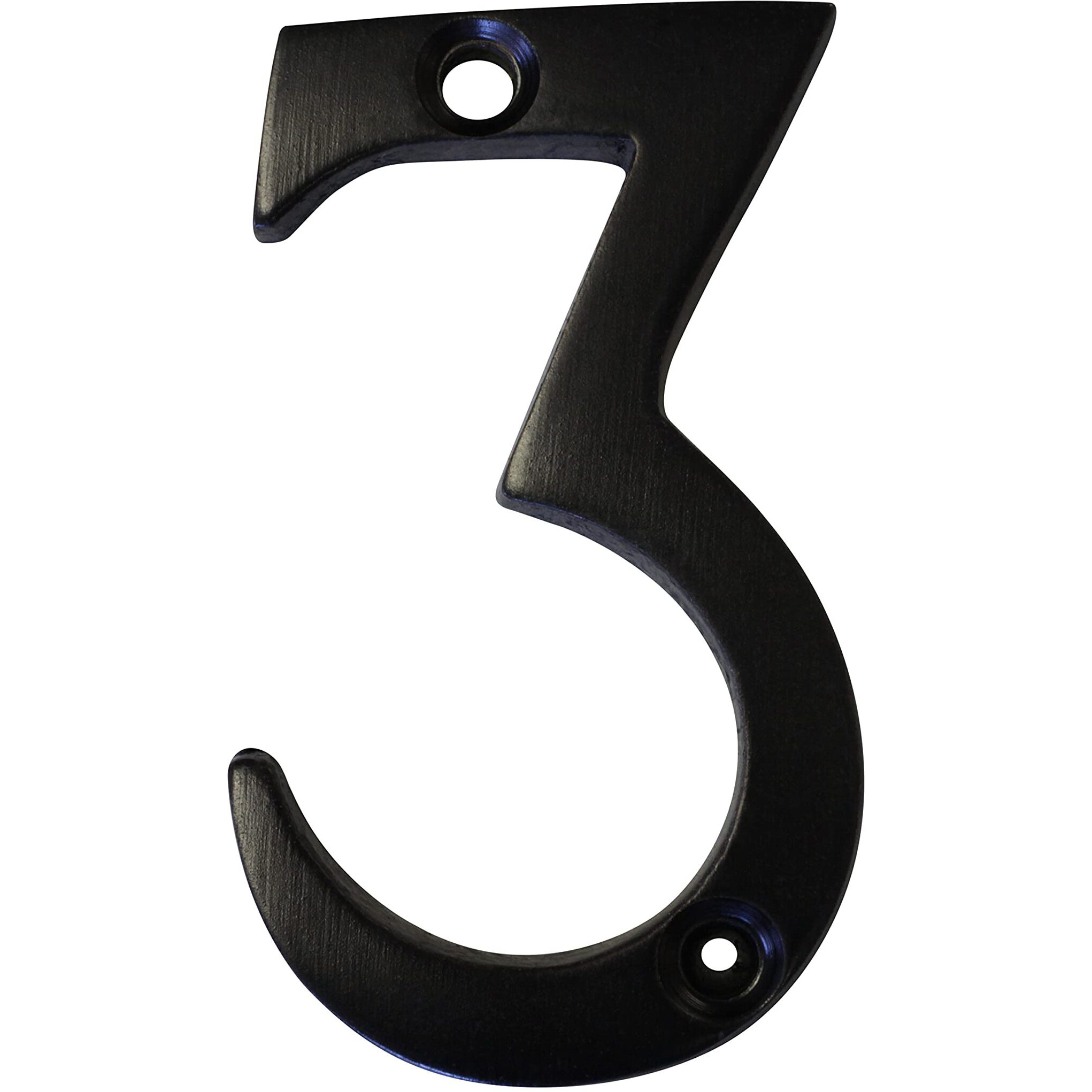 Rch Hardware No-Br235-50 Brass Number, 2 Inch, Oil Bronzed Black