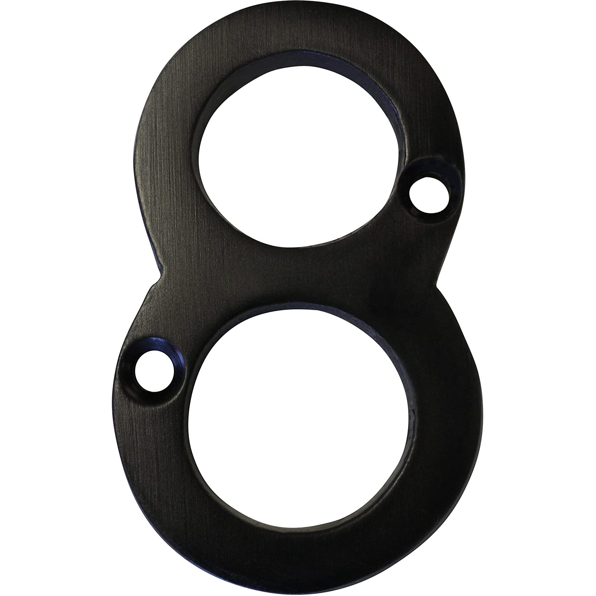 Rch Hardware No-Br235-50 Brass Number, 2 Inch, Oil Bronzed Black