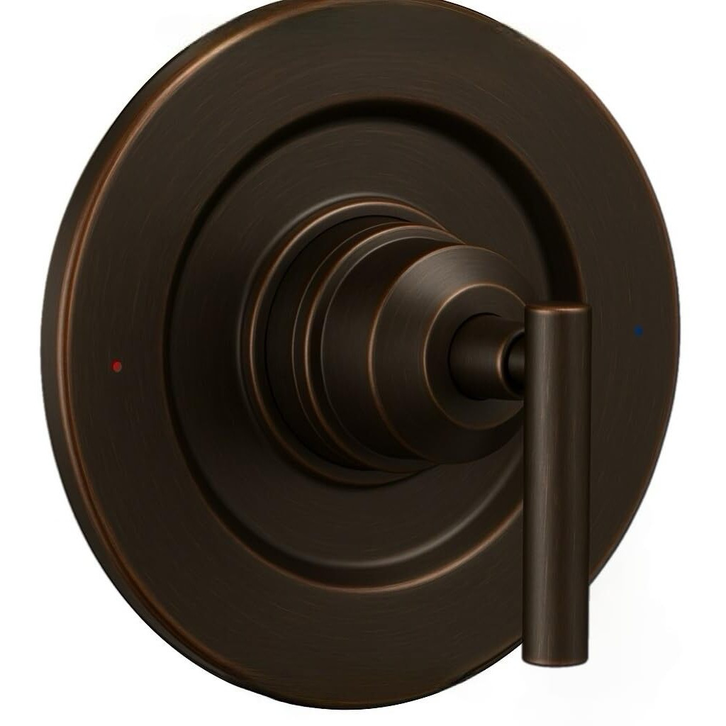 Corla Posi Shower Trim Replacement For Gibson Pressure-Balancing Modern One Handle Lever Kit T2901Bl, Valve Required (Oil Rubbed Bronze)