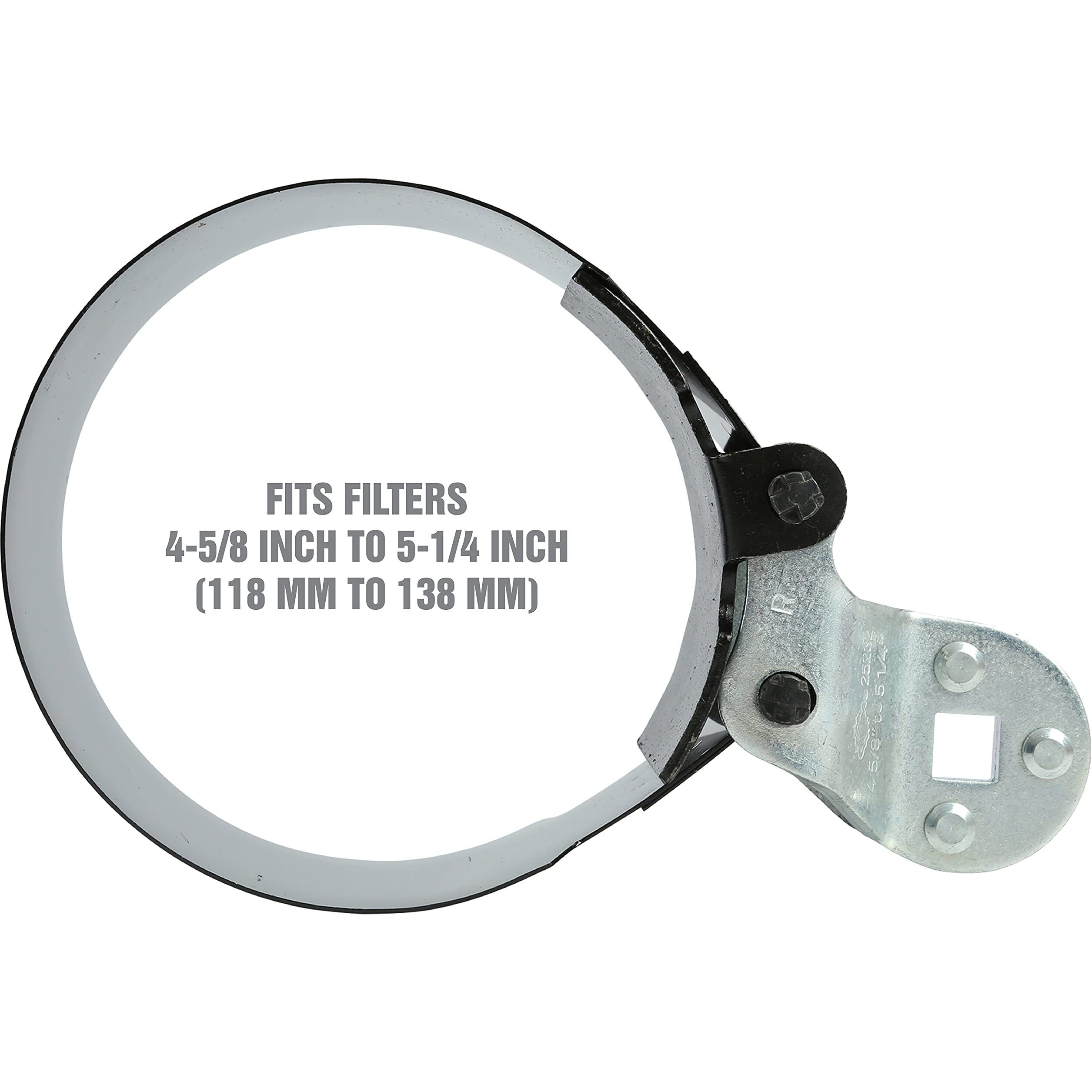 Oemtools 25232 4-5/8    To 5-1/4    Heavy Duty Truck Oil Filter Wrench, Oil Filter Strap Wrench Heavy Duty, 1/2"" Drive, 118Mm To 134Mm