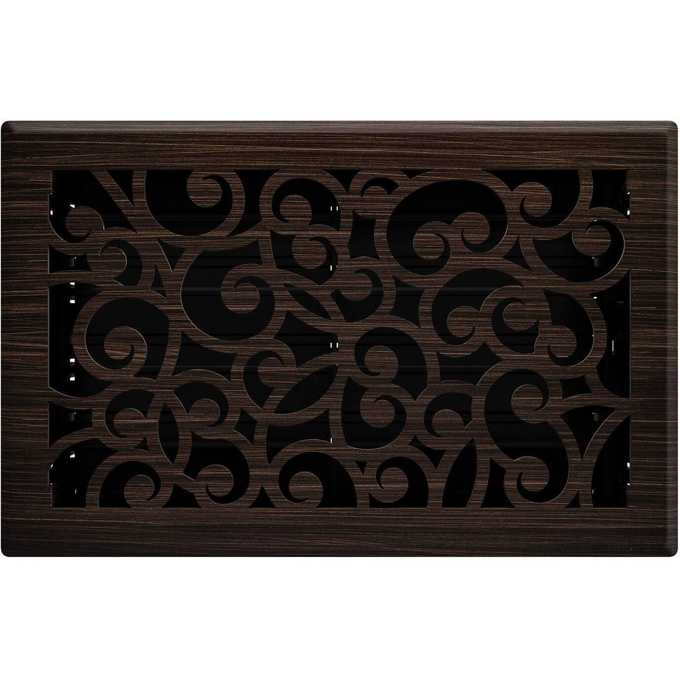 Imperial Rg3367 Wonderland Decorative Floor Register, 6 X 10-Inch, Oil Rubbed Bronze