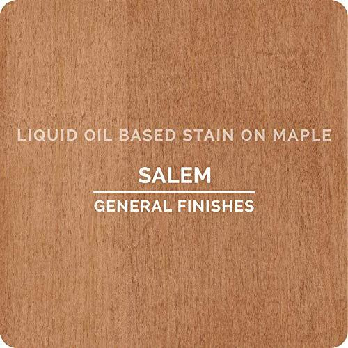 General Finishes Oil Based Penetrating Wood Stain, 1 Quart, Salem