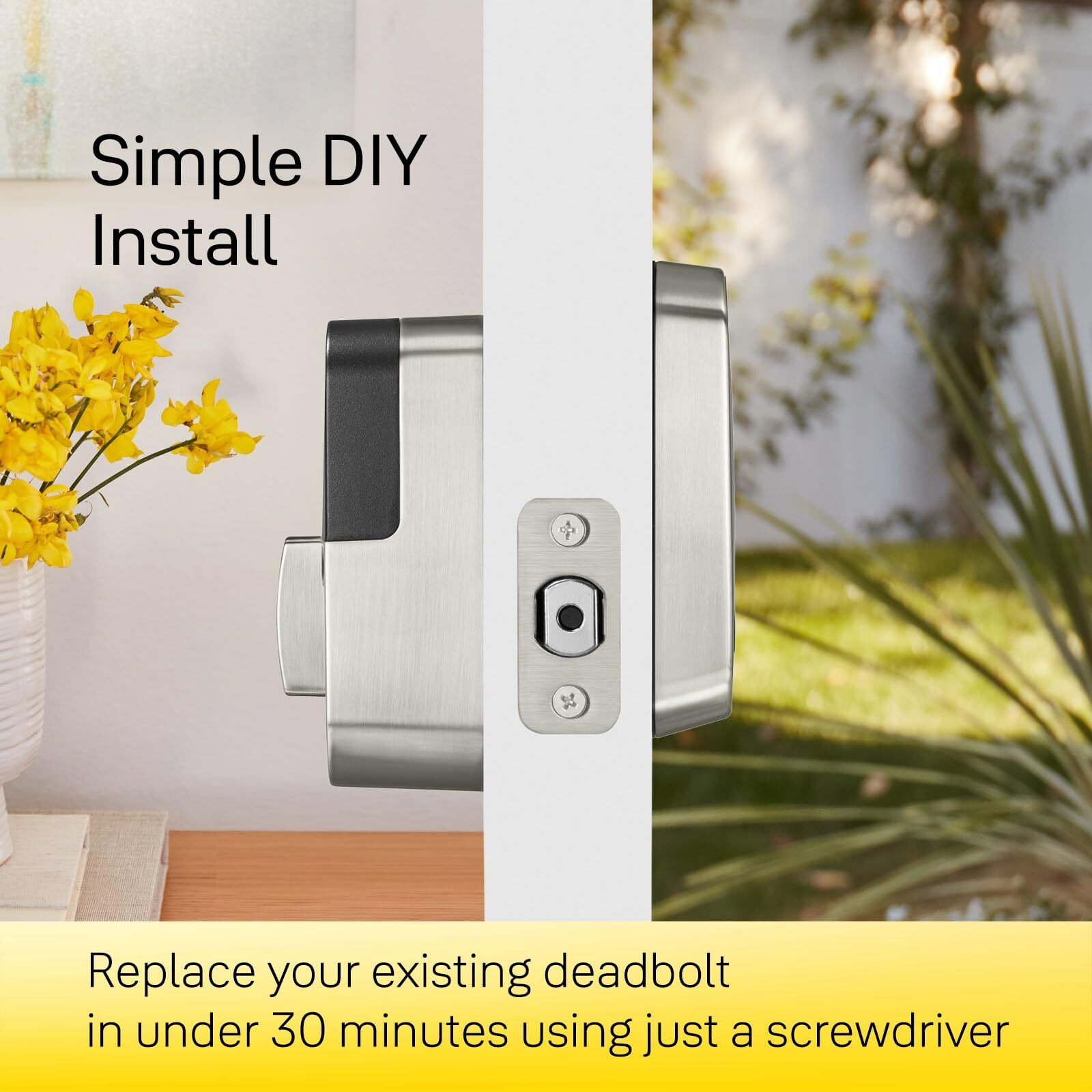 Yale Assure Lock 2 Touch Deadbolt, Oil Rubbed Bronze Key-Free Smart Entry Door Lock With Wi-Fi Connected Touchscreen Keypad And Fingerprint Scanner For Code Entry And Remote Access, Yrd430-F-Wf1-0Bp