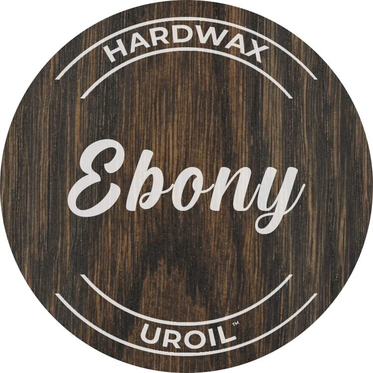 Unocoat Hardwax Uroil With Activator - Made In Usa, Advanced Wood Grain Treatment For Indoor Applications, Urethane-Modified Hard Wax Oil, For Any Wood Species-1 Pint (16Oz / 473Ml) - Ebony