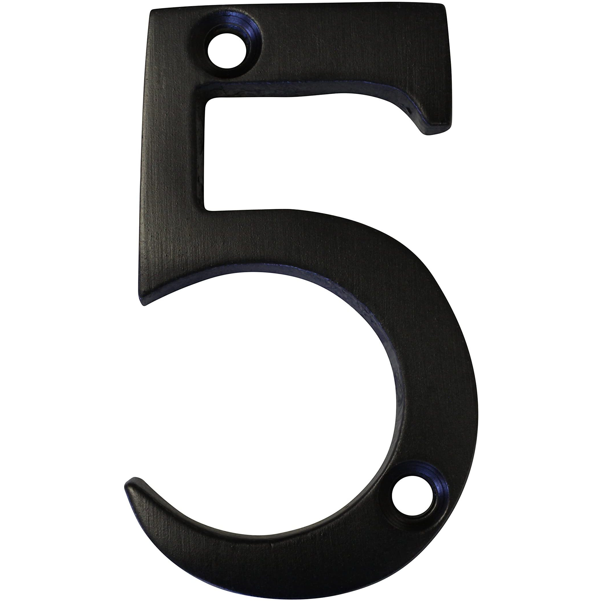 Rch Hardware No-Br235-50 Brass Number, 2 Inch, Oil Bronzed Black