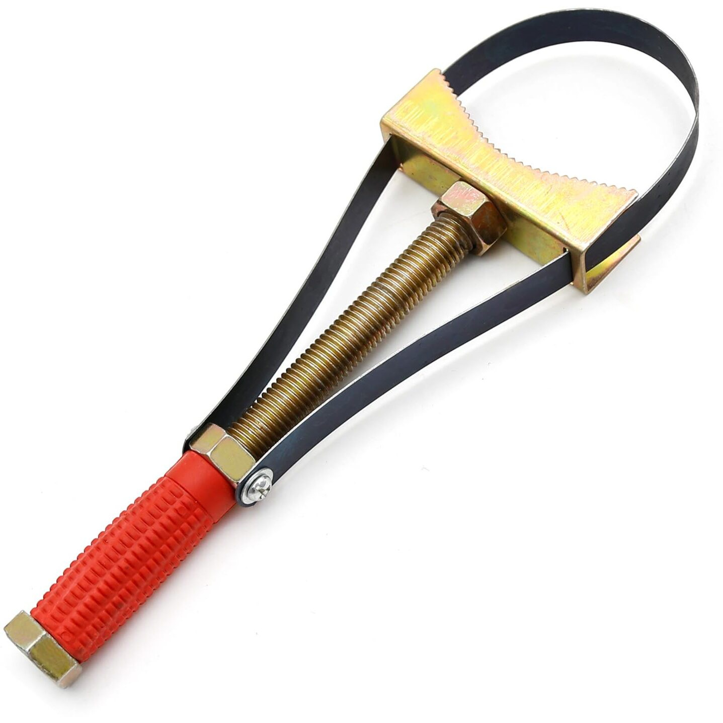 Uoienrt Adjustable Oil Filter Wrench Disassembly Tool Replacement For Truck Excavators(9-15Cm Diameter)