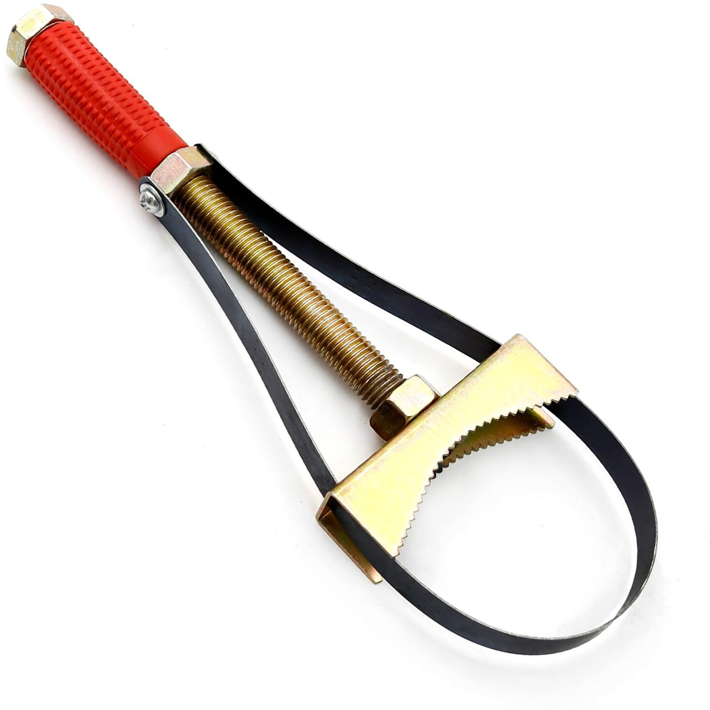Uoienrt Adjustable Oil Filter Wrench Disassembly Tool Replacement For Truck Excavators(9-15Cm Diameter)