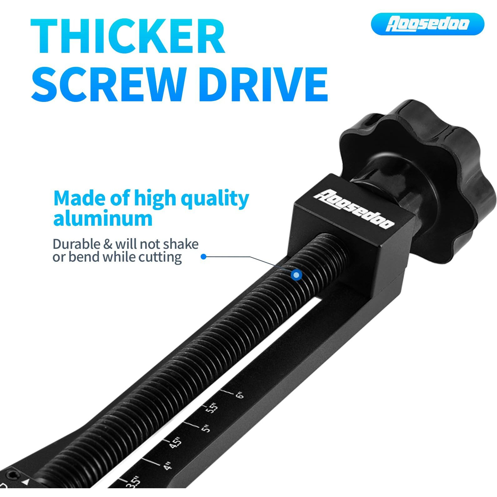 Aoosedoo Oil Filter Cutter Oil Filter Cutter Cutting Tool For Filter Up To 5-3/4"" In Diameter Fits For Cars Boats Trucks Engine Oil Filter Black With One Doube-Ended An Wrench Aluminum Blue