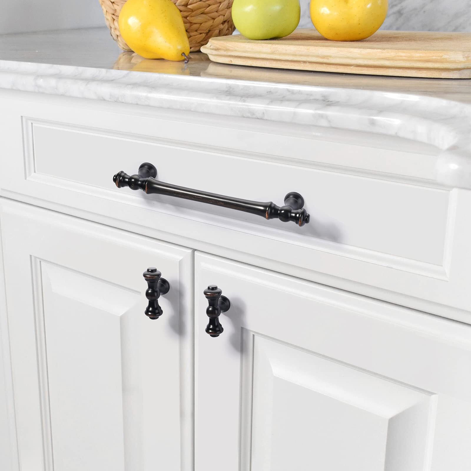 Asidrama 30 Pack Oil Rubbed Bronze Kitchen Cabinet Knobs Dresser Knobs Drawer Knobs Cabinet Hardware Zinc Knobs For Dresser Drawers