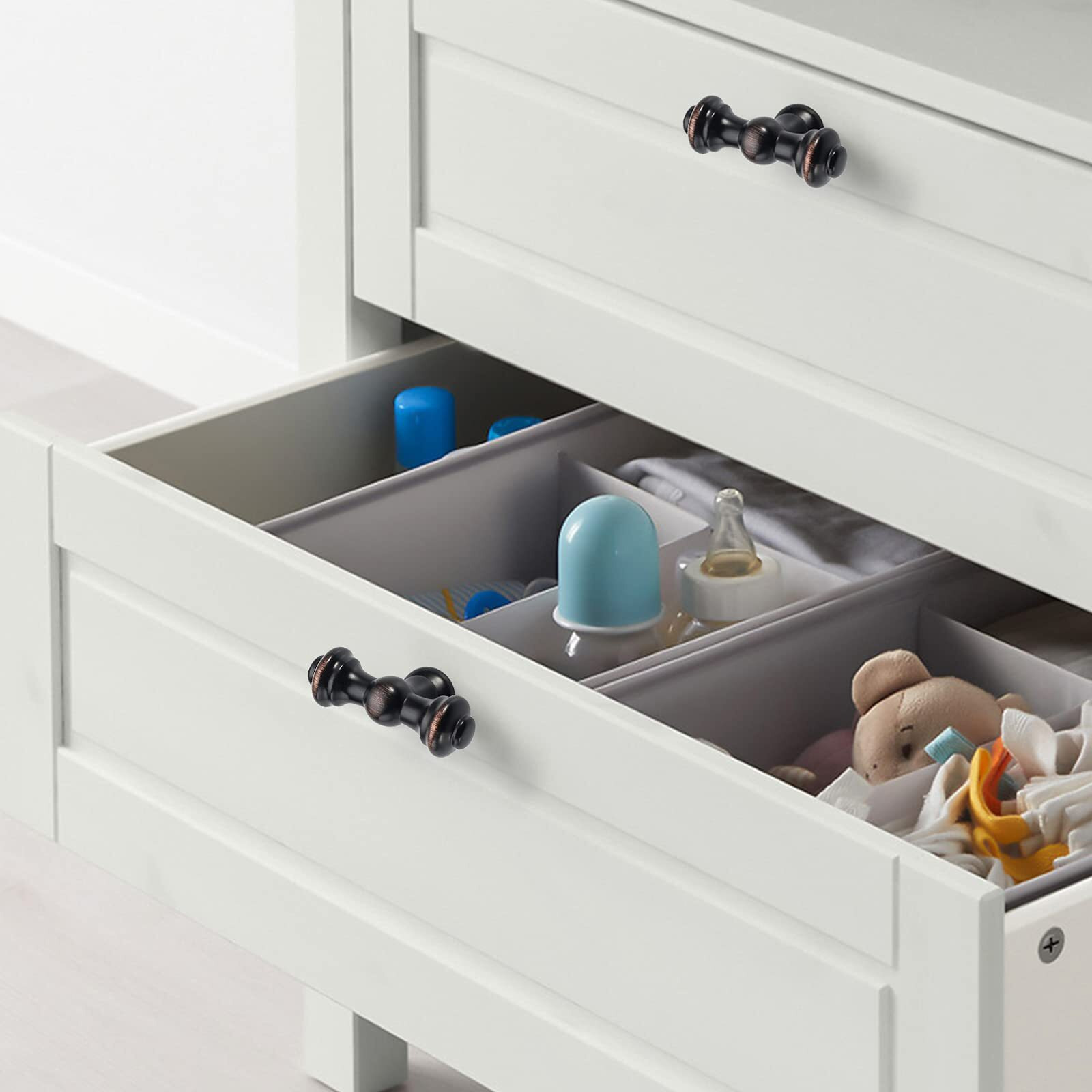 Asidrama 30 Pack Oil Rubbed Bronze Kitchen Cabinet Knobs Dresser Knobs Drawer Knobs Cabinet Hardware Zinc Knobs For Dresser Drawers