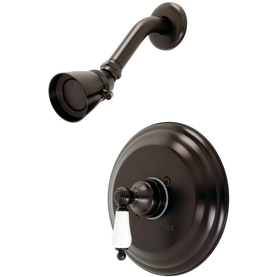 Kingston Brass Kb3635Plso Restoration Pressure Balanced Shower Faucet, 7-1/2-Inch, Oil Rubbed Bronze