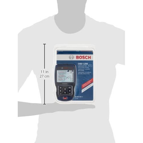 Bosch Obd 1200 Scan Tool With Codeconnect, Abs & Airbag Coverage, Oil Light & Battery Reset