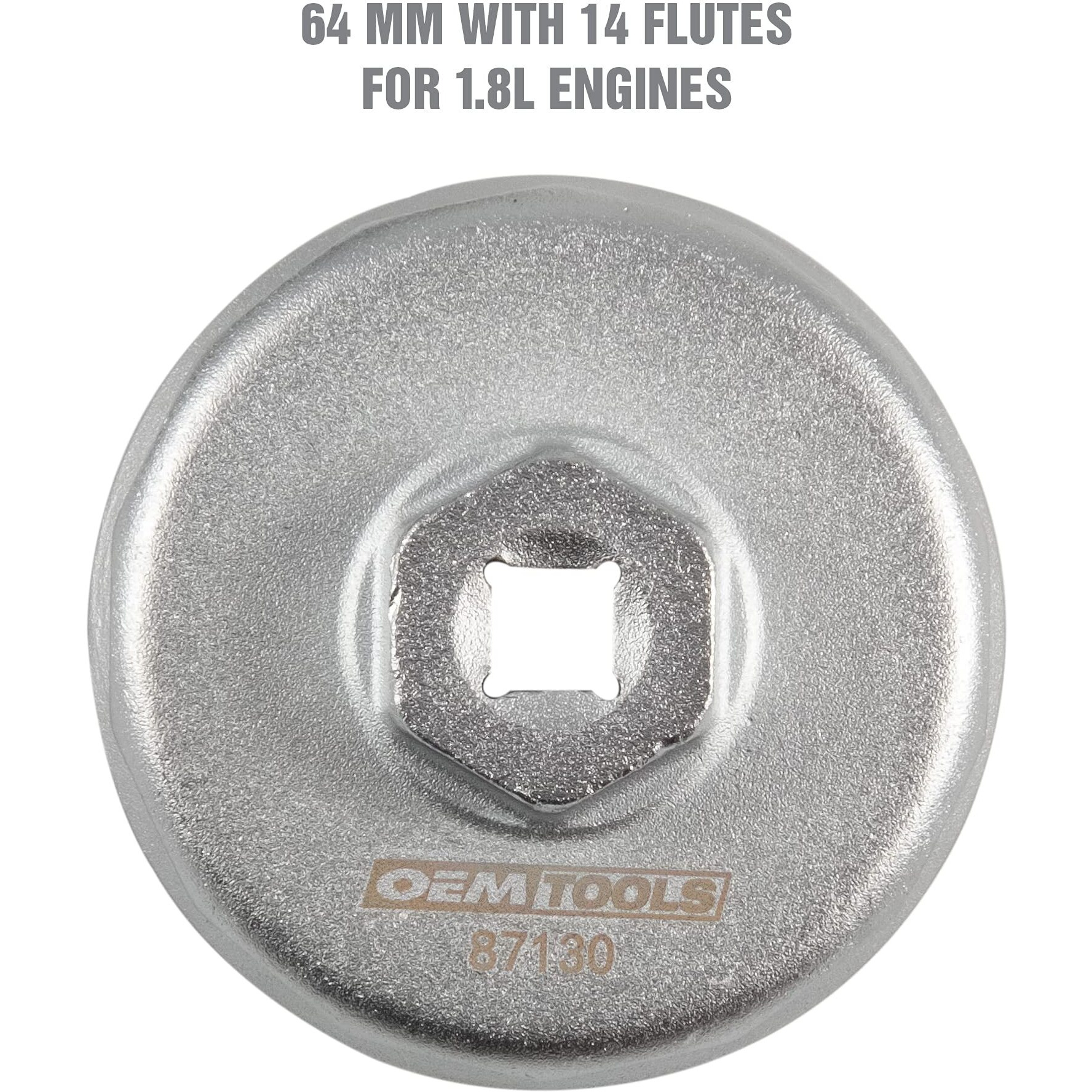 Oemtools 87130 64Mm Toyota & Lexus Oil Filter Wrench With 14 Flutes, 64Mm Oil Filter Wrench, Cap Type Oil Filter Wrench, Cap Style Oil Change Tools