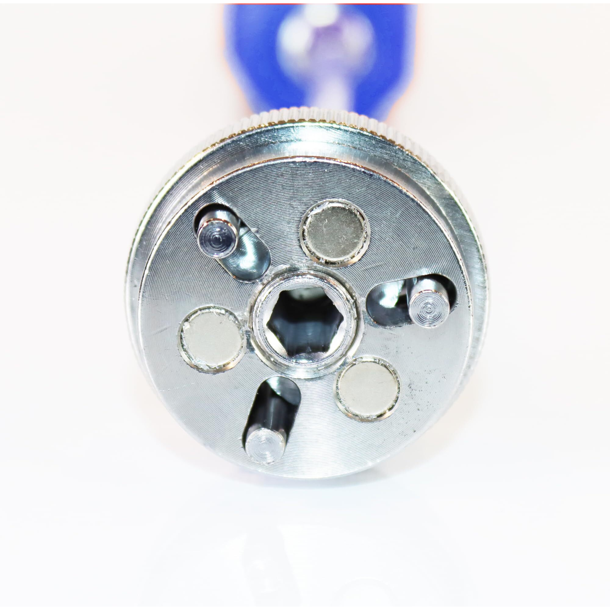Ags Heavy-Duty Magnetic Oil Drain Plug Removal Tool - Powerful Magnet For Easy, Mess-Free Oil Changes