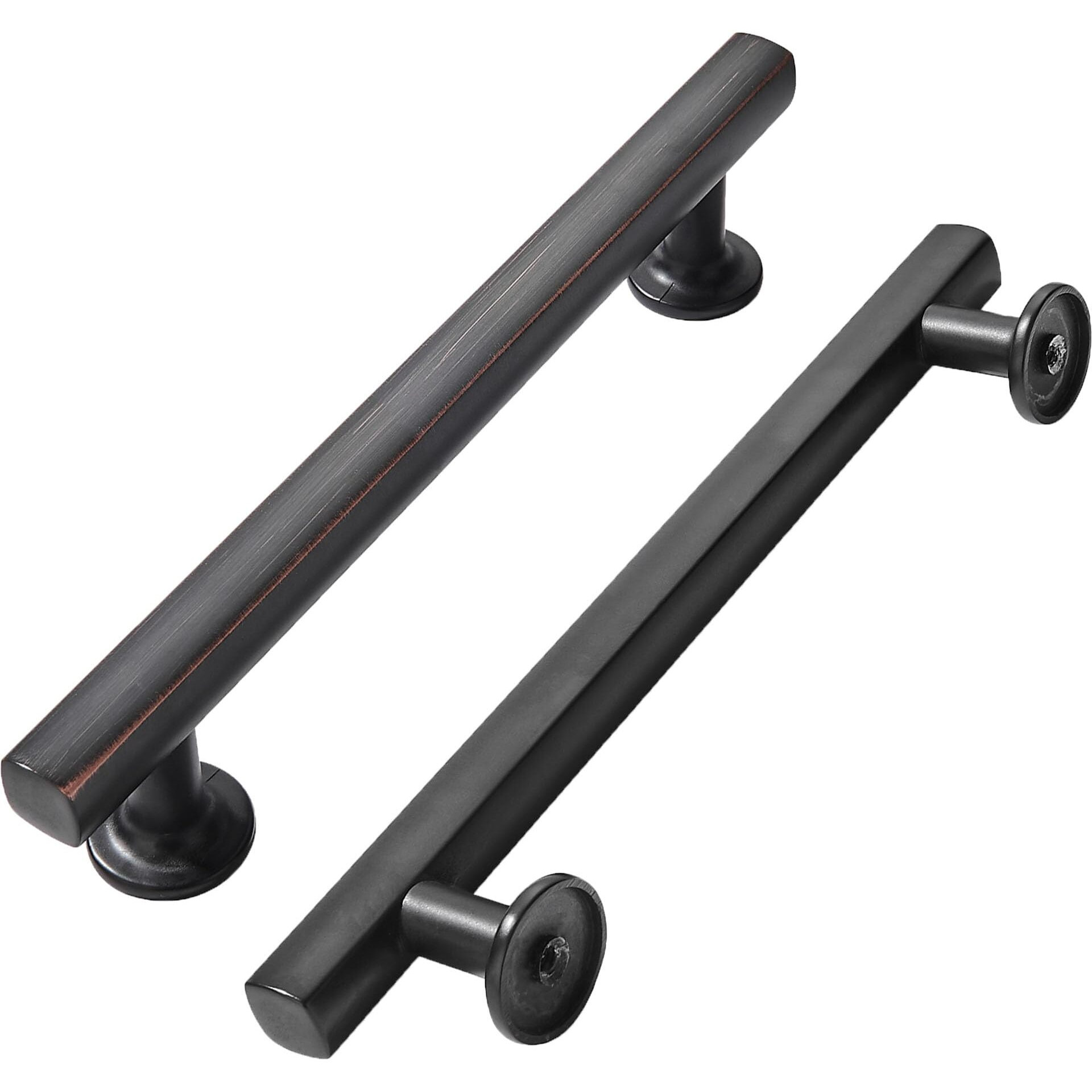 Khtumeware 10 Pack 5 Inch(128Mm) Oil Rubbed Bronze Cabinet Pulls Kitchen Solid Heavy Duty Venetian Bronze Cabinet Pulls Kitchen Cabinet Hardware For Cupboard Drawer Handles Dresser Pulls