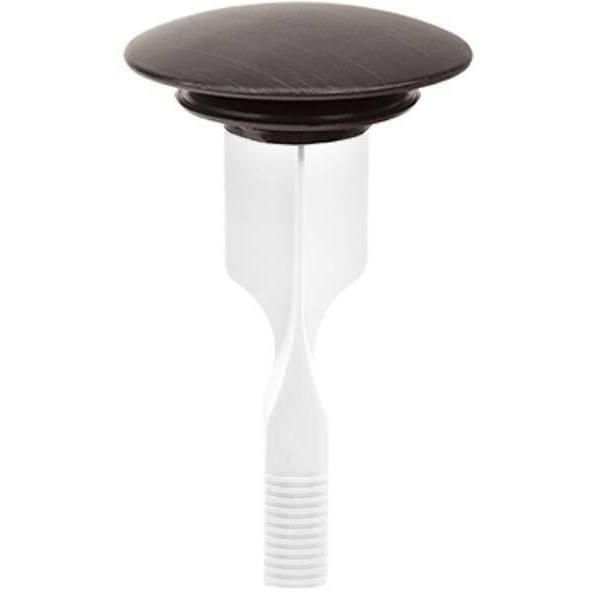 Pf Waterworks Clogfree Universal Magnetic Never Clog Sink Pop-Up Stopper With Jumbo Cap For Sink Drain Cover-Up (Cap Dia 2.5 "") Oil Rubbed Bronze Pf0339