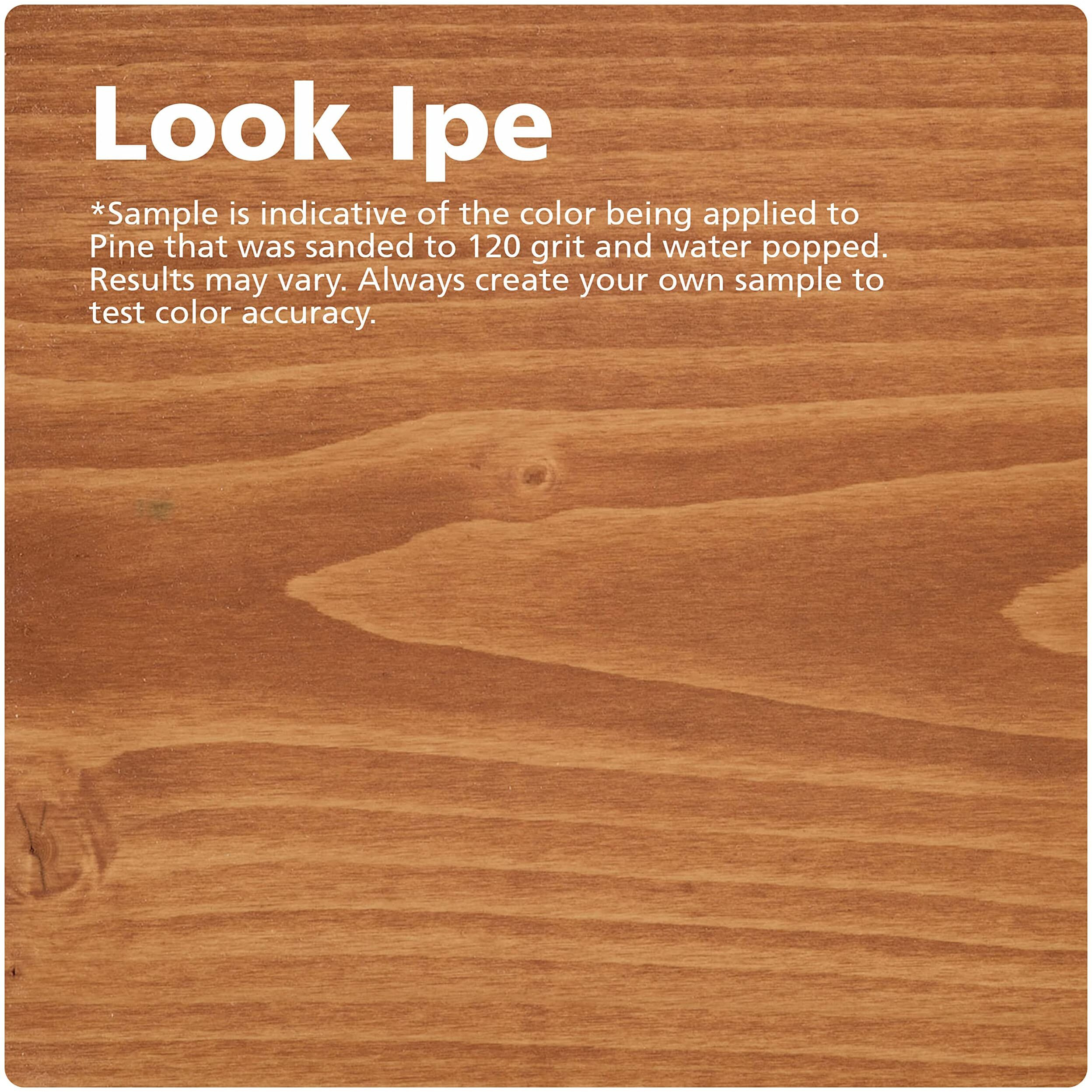 Rubio Monocoat Hybrid Wood Protector Sample - Look Ipe | Exterior Wood Oil Finish, Color & Uv Protection For Outdoor Wooden Surfaces & Furniture | 20 Ml
