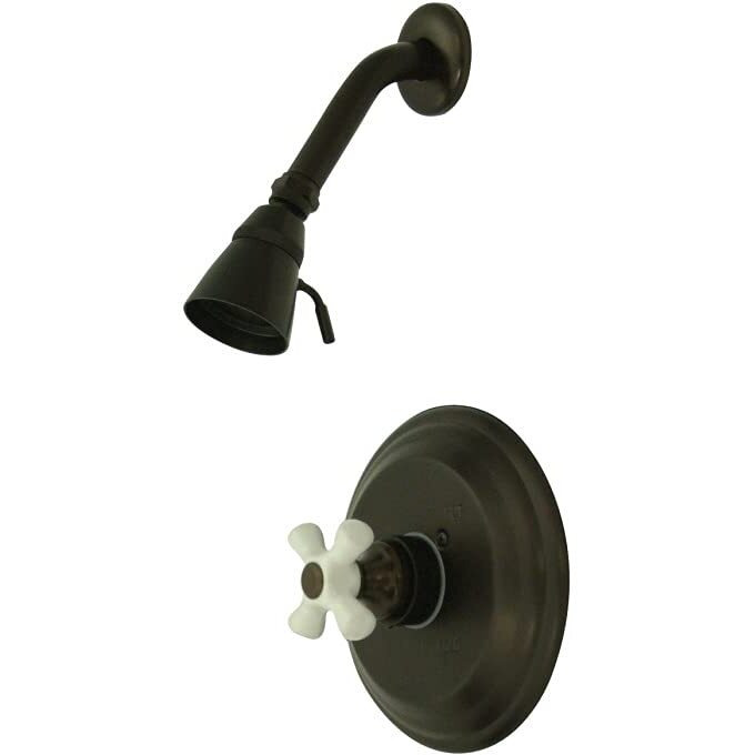 Kingston Brass Kb3635Pxso Restoration Pressure Balanced Shower Faucet, 7-1/2"", Oil Rubbed Bronze