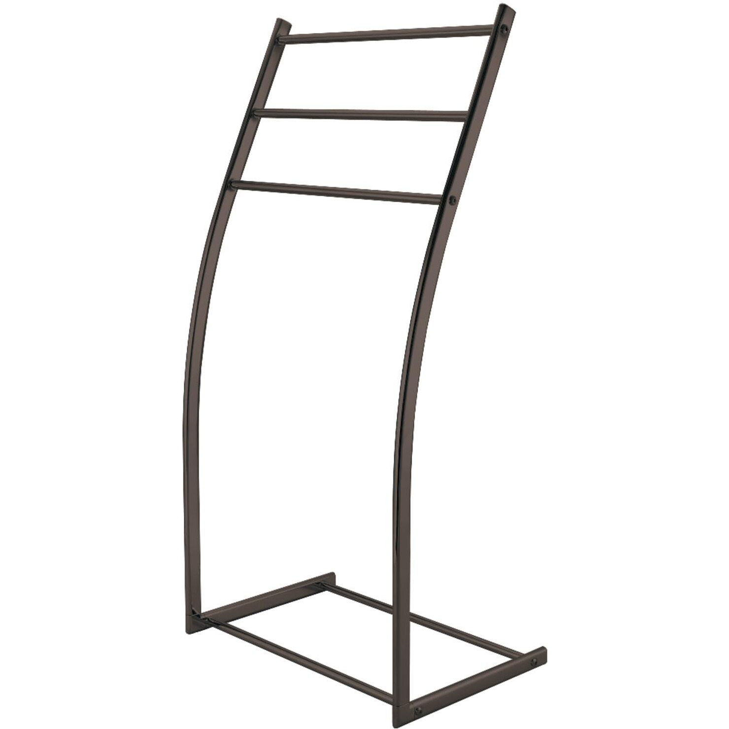Kingston Brass Scc8255 Pedestal Steel Construction Towel Rack, Oil Rubbed Bronze