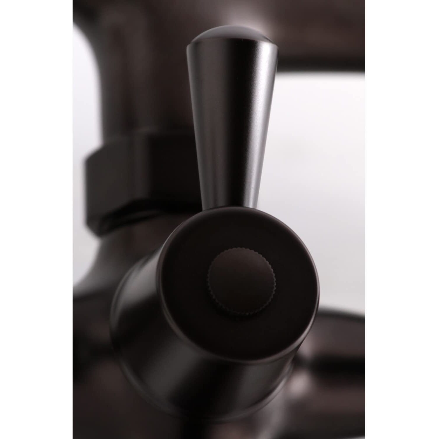 Kingston Brass Ks265Orb Clawfoot Tub Wall Mount Faucet, Oil Rubbed Bronze, 6-Inch Adjustable Center , Oil-Rubbed Bronze