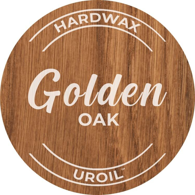 Unocoat Hardwax Uroil With Activator - Made In Usa, Advanced Wood Grain Treatment For Indoor Applications, Urethane-Modified Hard Wax Oil, For Any Wood Species-1 Pint (16Oz / 473Ml) - Golden Oak