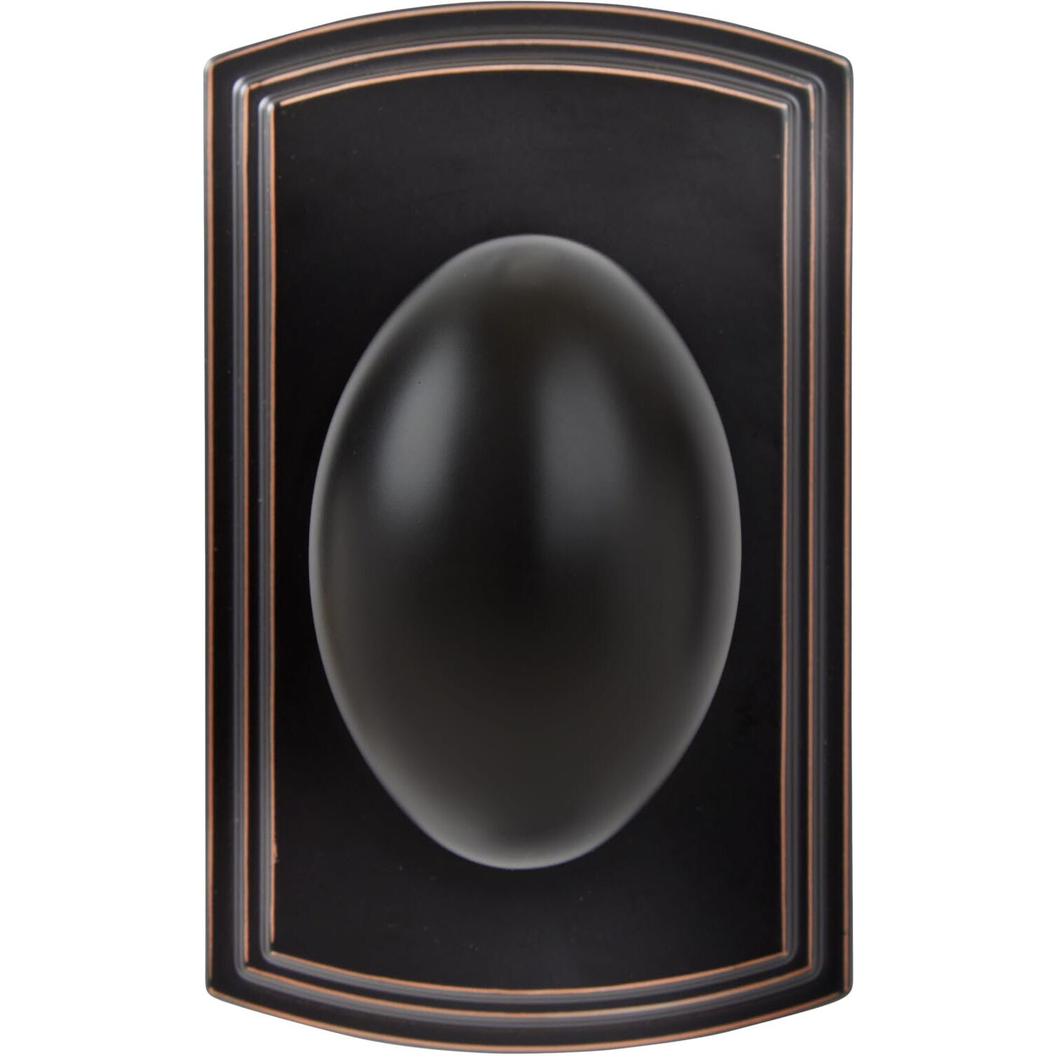 Delaney Callan Hardware Canova Passage Door Knob, Fits Doors 1-3/8 To 1-3/4 In. Thick, Edge Oil Rubbed Bronze - Reversible Left/Right-Handed Hallway, Closet Door Knob With Latch - Easy To Install