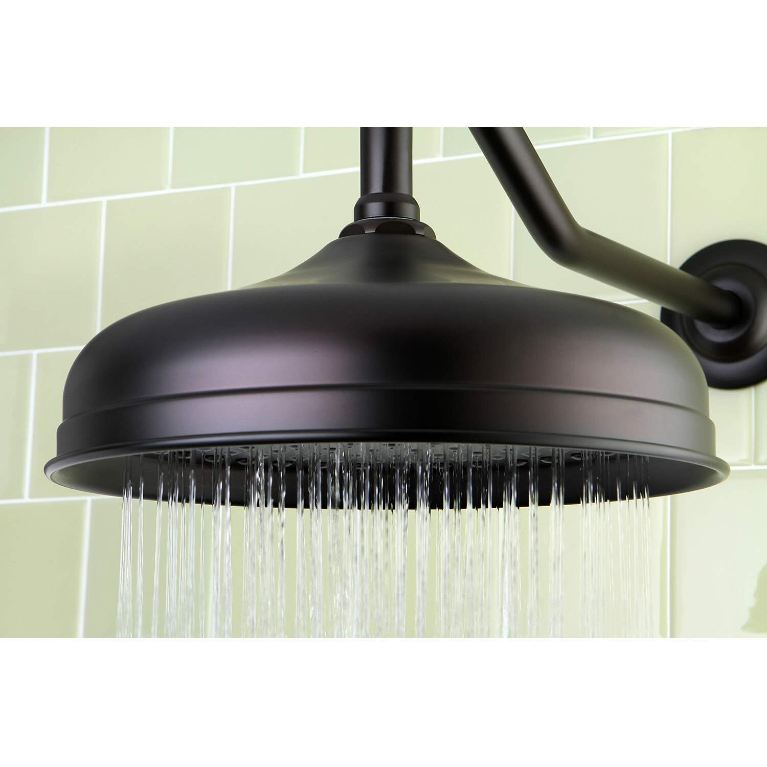 Kingston Brass K125A5 Victorian Raindrop Shower Head, 10-Inch, Oil Rubbed Bronze