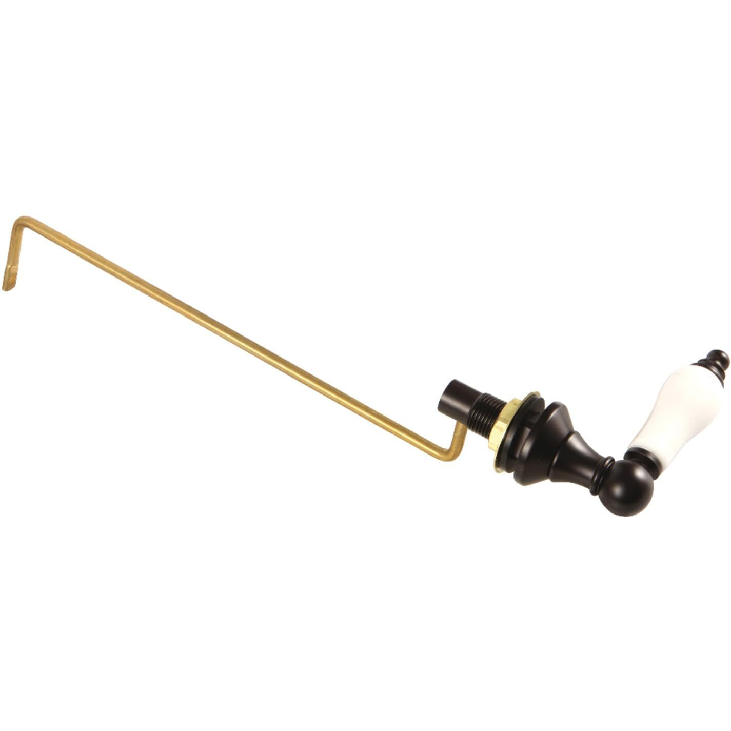 Kingston Brass Ktpls5 Victorian Toilet Tank Lever, Porcelain Handle, Oil Rubbed Bronze