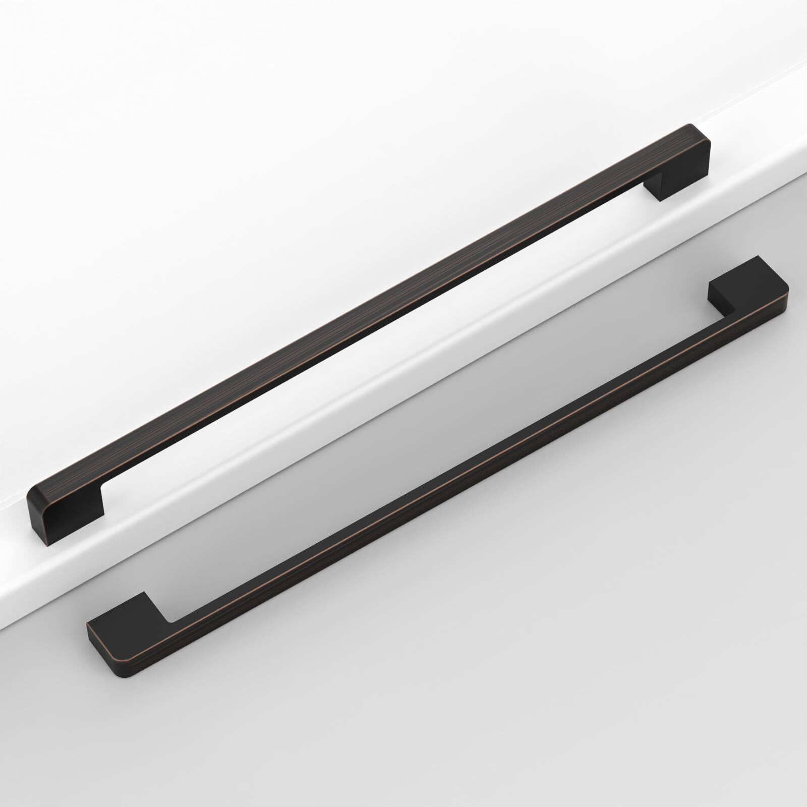 Coinkoly 10 Pack 11-1/3""(288Mm) Oil Rubbed Bronze Cabinet Pulls Kitchen Cabinet Handles Drawer Pulls Cupboard Hardware For Cabinets