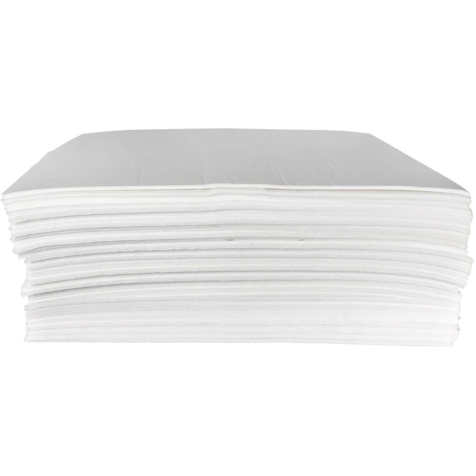 Quick Dam Mighty Mat Absorbent Mats 16"" X 18"" - Heavy-Duty Over Spill Pads For Oil, Gas, Water, Paint & More - Reusable, Highly Absorbent, Quick Wicking - 50 Pack