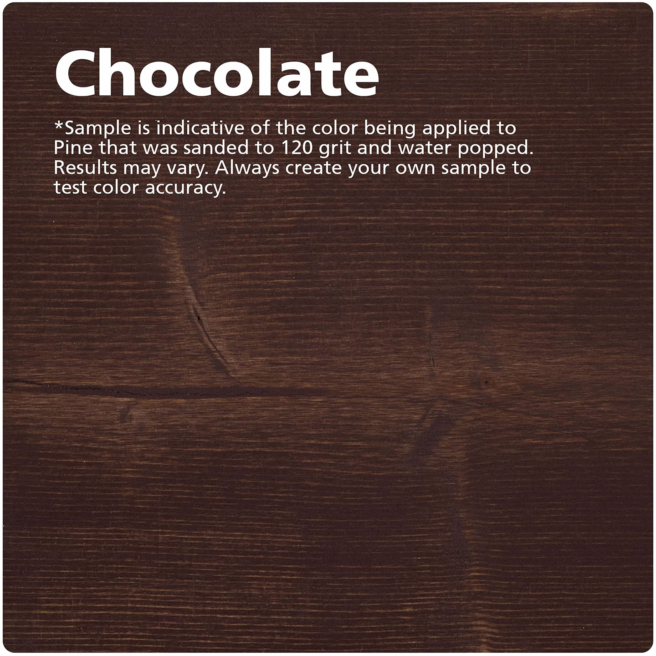 Rubio Monocoat Hybrid Wood Protector Sample - Chocolate | Exterior Wood Oil Finish, Color & Uv Protection For Outdoor Wooden Surfaces & Furniture | 20 Ml