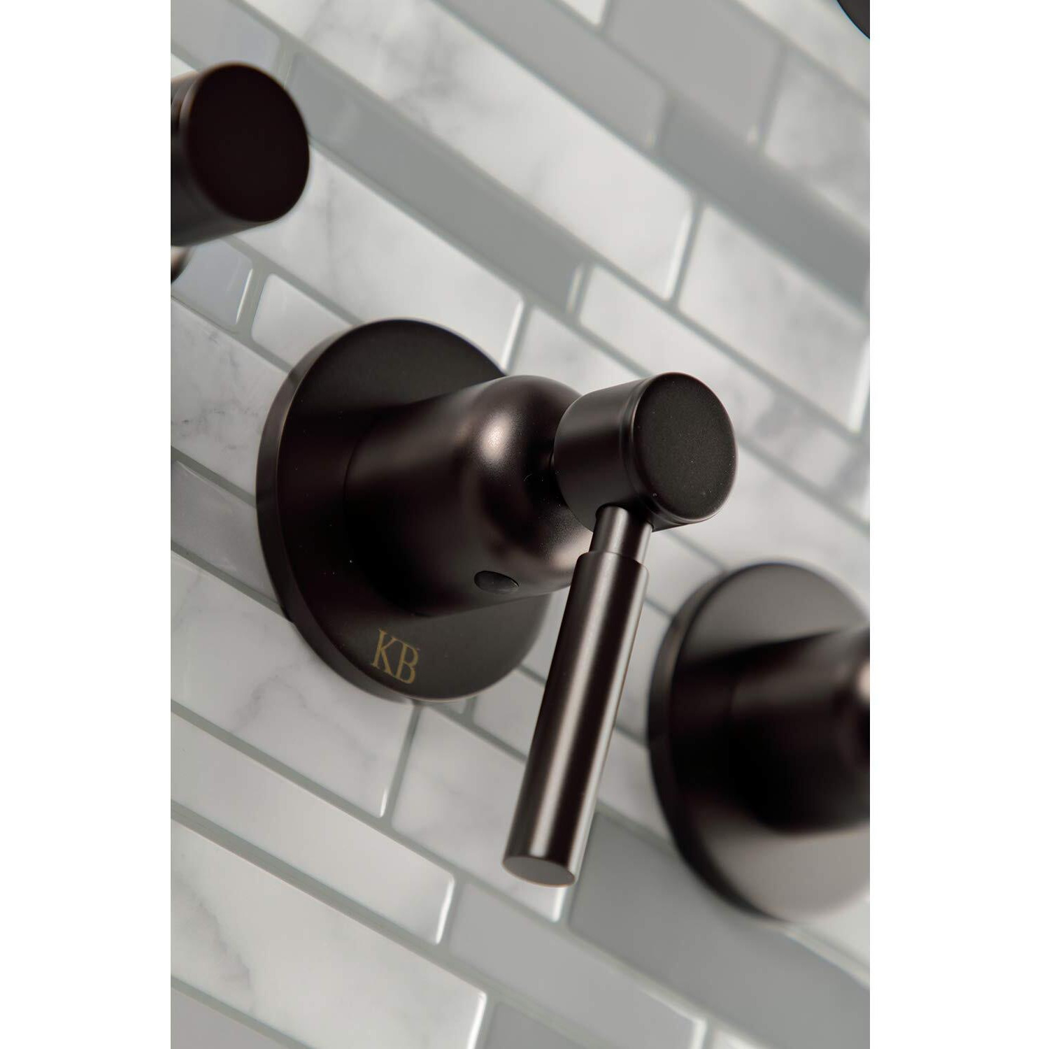 Kingston Brass Kbx8135Dl Concord Tub And Shower Faucet, 7.13 X 14.13 X 5.13, Oil Rubbed Bronze