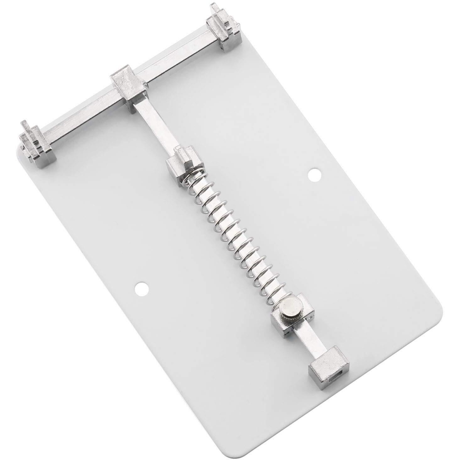 E-Outstanding Pcb Motherboard Holder 12X8Cm Steel Adjustable Phone Pcb Circuit Board Fixture Clamp Holder Repair Tool For Ic Grooves Soldering Repairing