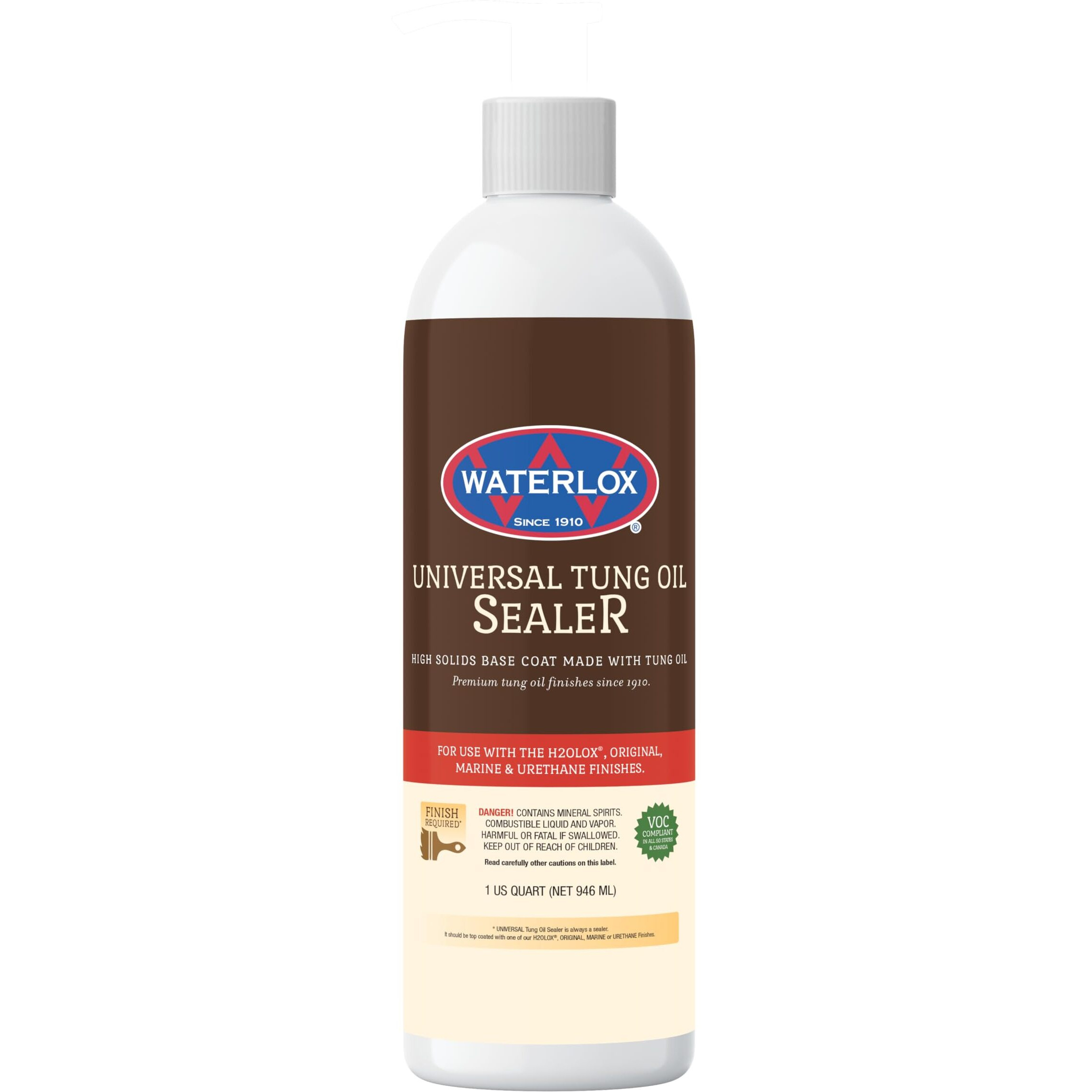 Waterlox Universal Tung Oil Sealer, 1 Quart