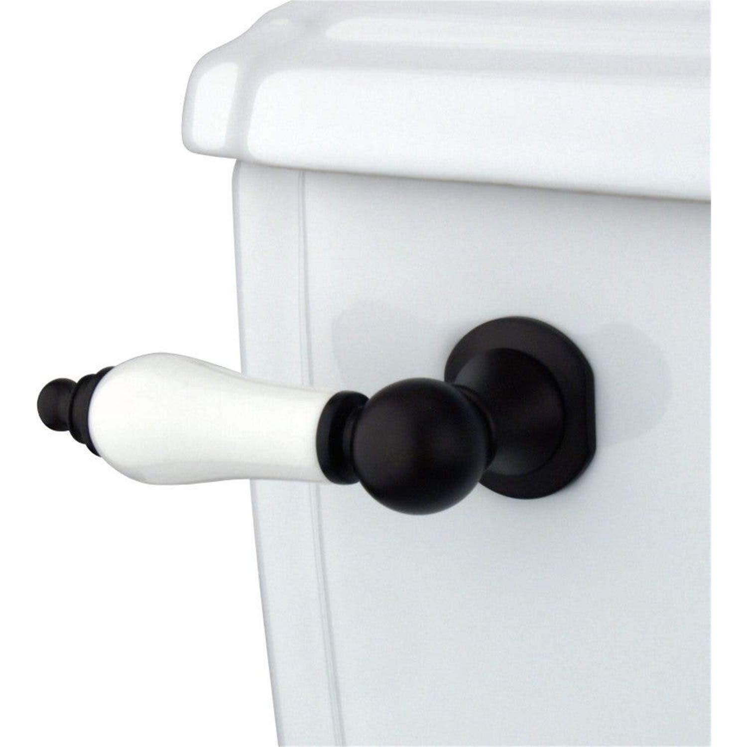 Kingston Brass Ktpl5 Tank Porcelain Lever, Oil Rubbed Bronze,3-Inch Handle Length , Oil-Rubbed Bronze