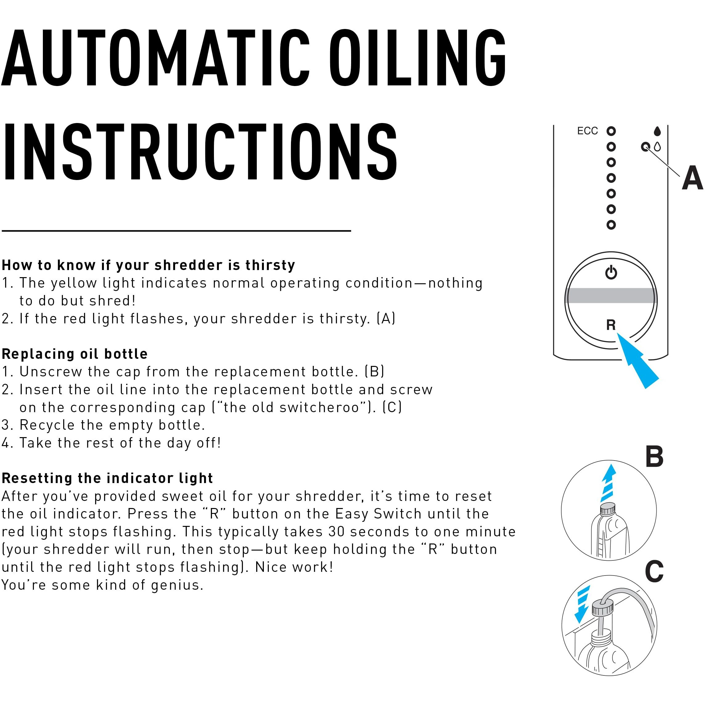 Ideal Special High-Cling Lubricating Oil For Ideal Shredders, Great For Any Automatic Oiler, Non-Toxic, Non-Detergent, Extend Life Of Your Ideal Shredder (1 Gallon Bottle)
