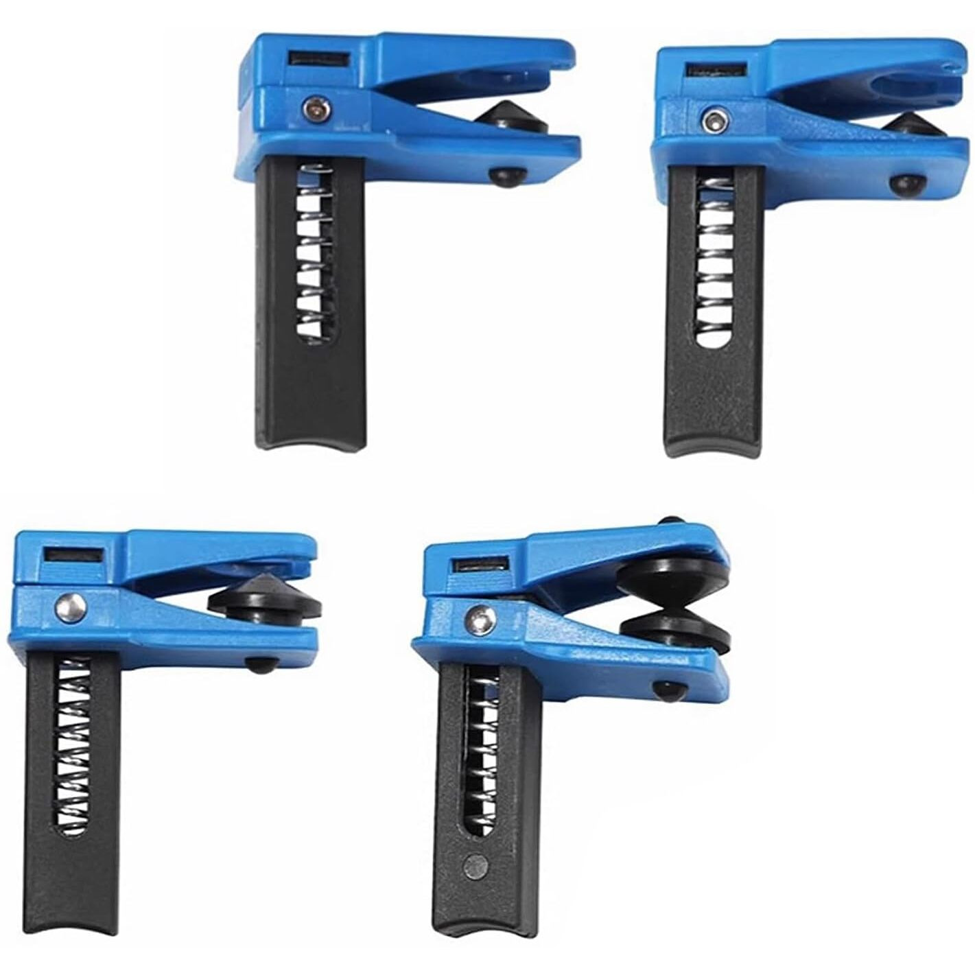 Merdege Brake Oil Line Guard, Brake Line Plug Automatic Fluid Stop Clamp Set, Oil Line Plug Tool, Universal For Most Cars (Blue)