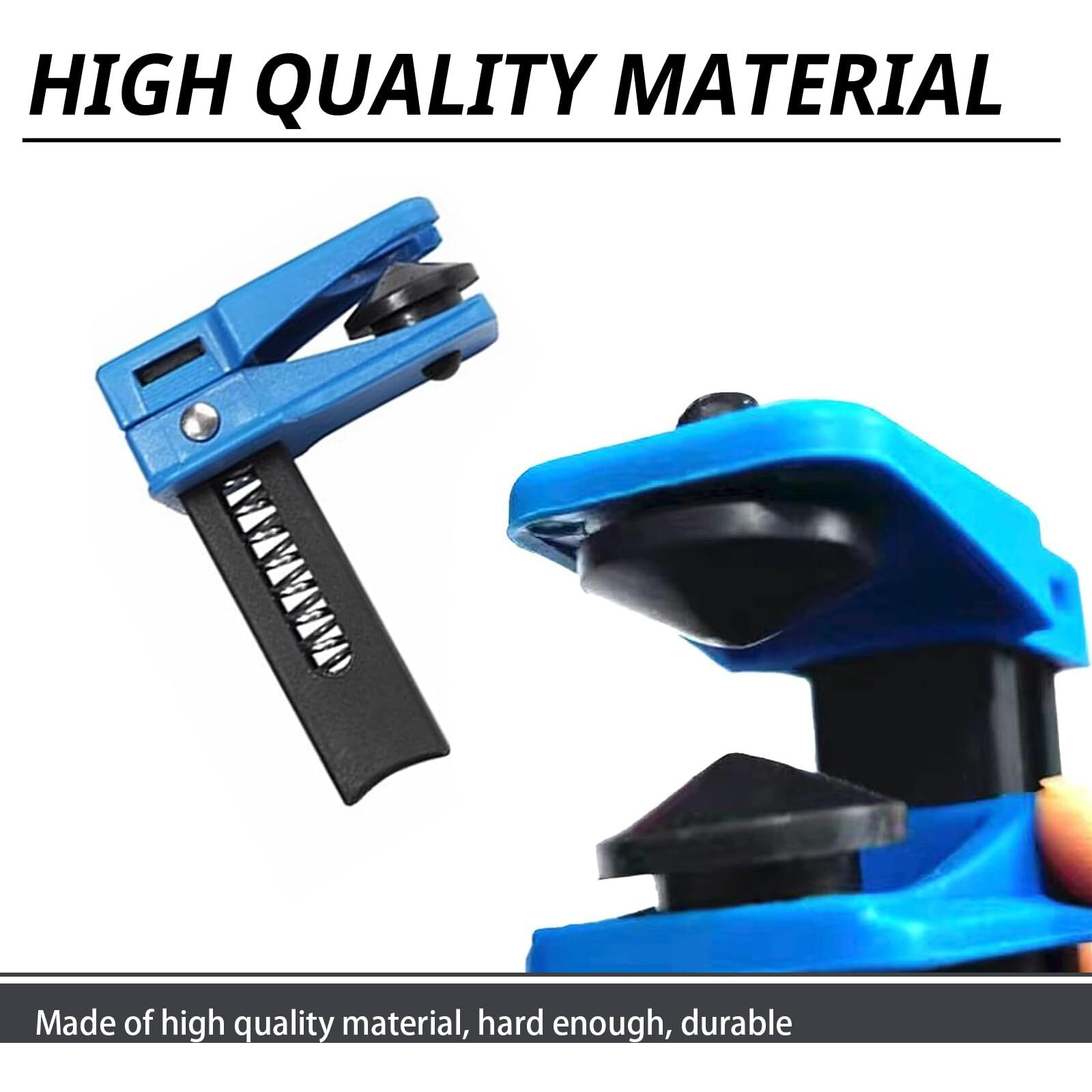 Merdege Brake Oil Line Guard, Brake Line Plug Automatic Fluid Stop Clamp Set, Oil Line Plug Tool, Universal For Most Cars (Blue)