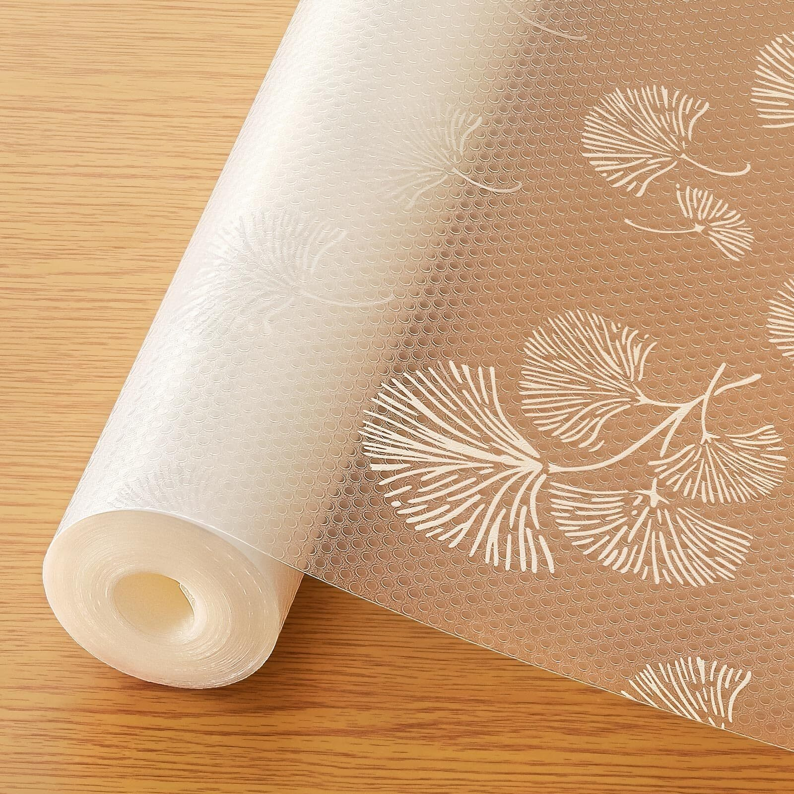 Cooyes Shelf Liner, Non Adhesive Drawer And Cabinet Liner, Eva Washable Oil-Proof Shelf Paper For Kitchen Cabinets, Refrigerator, Storage, Desks With Modern Pattern(23.6"" W X 236"" L)