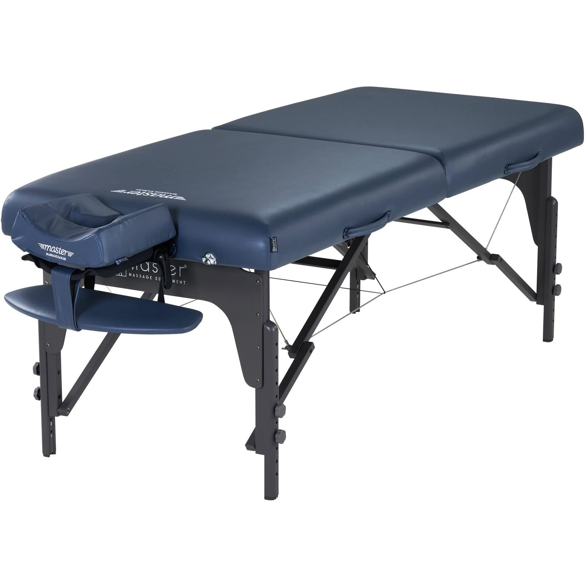 Master Massage 31"" Montclair Pro Portable Massage Table Package, Memory Foam Cushioning, Reiki Panels, Shiatsu Cable Release- Tattoo Table, Spa Bed, Facial Bed