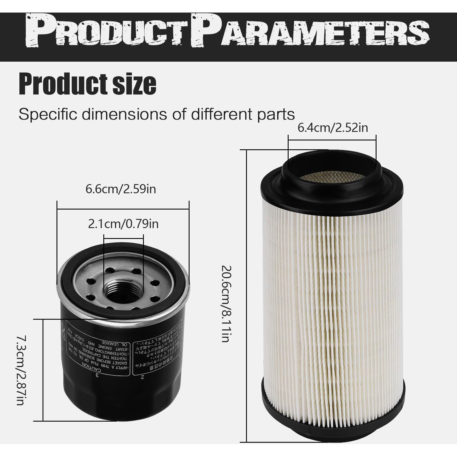 Locopow 7080595 Air Filter 2520799 Oil Filter For Polaris Sportsman 500 400 450 570 850 Scrambler 500 850 1000 Magnum 325 500 Trail Blazer 330 Trail Boss 325 330 Xpedition 425 325 Atp 500