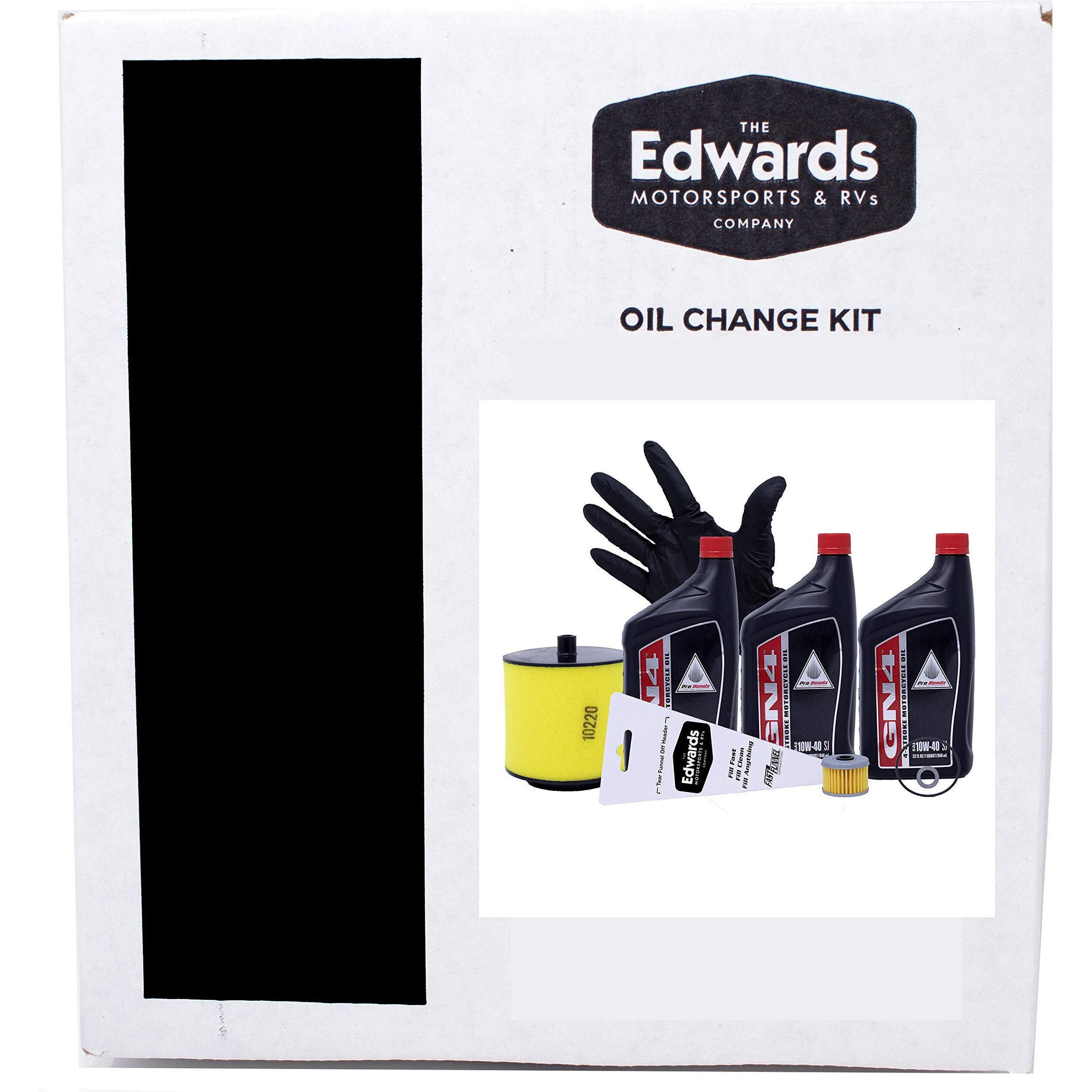 Edwards Oil Change Kit Fits 1998-2004 Honda Trx450 Trx 450 Foreman Atv