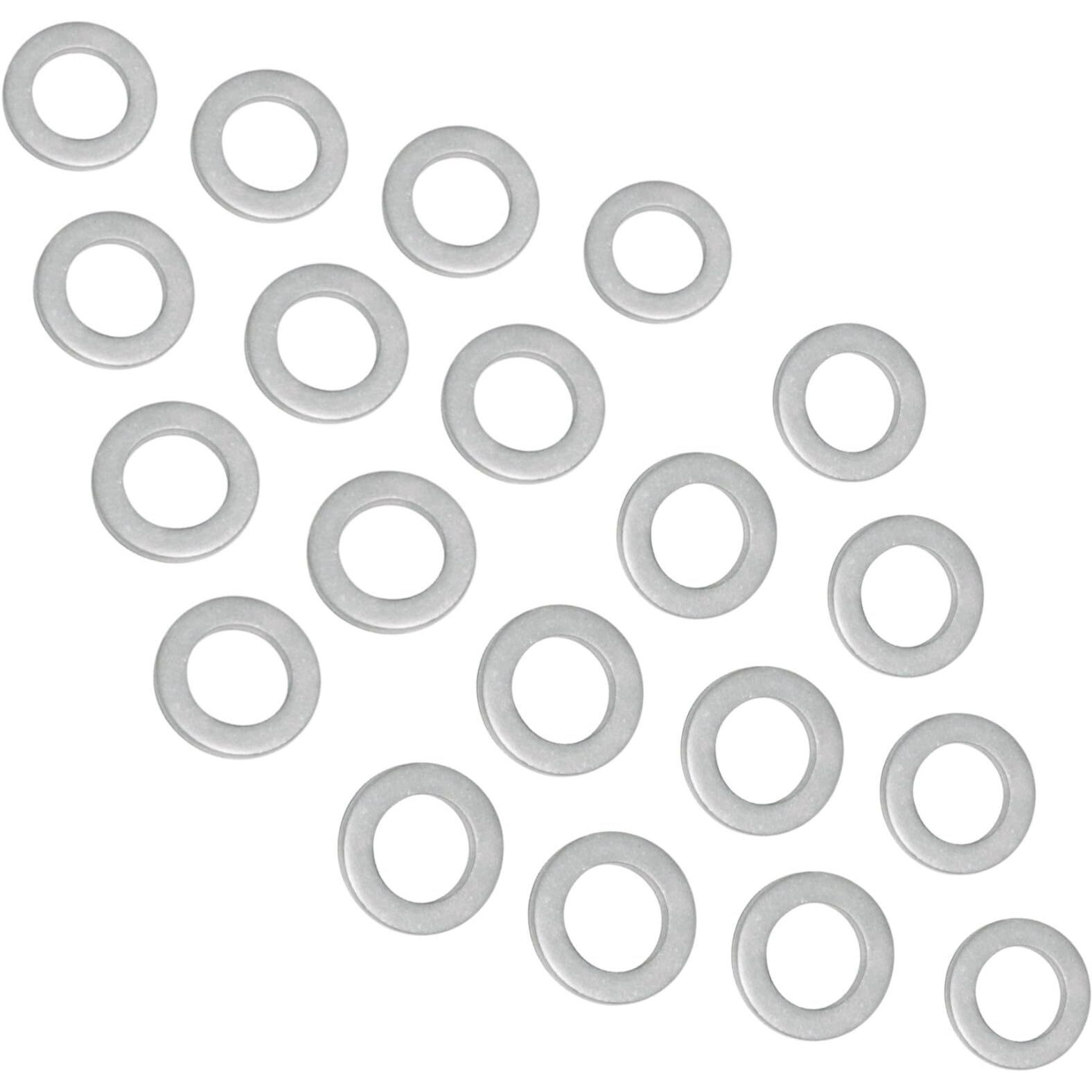 Jlm Marine 20 Pcs 0916812012 Oil Drain Plug Crush Gasket Seal Washer For Suzuki Df 25-350 Marine Models 09168-12012