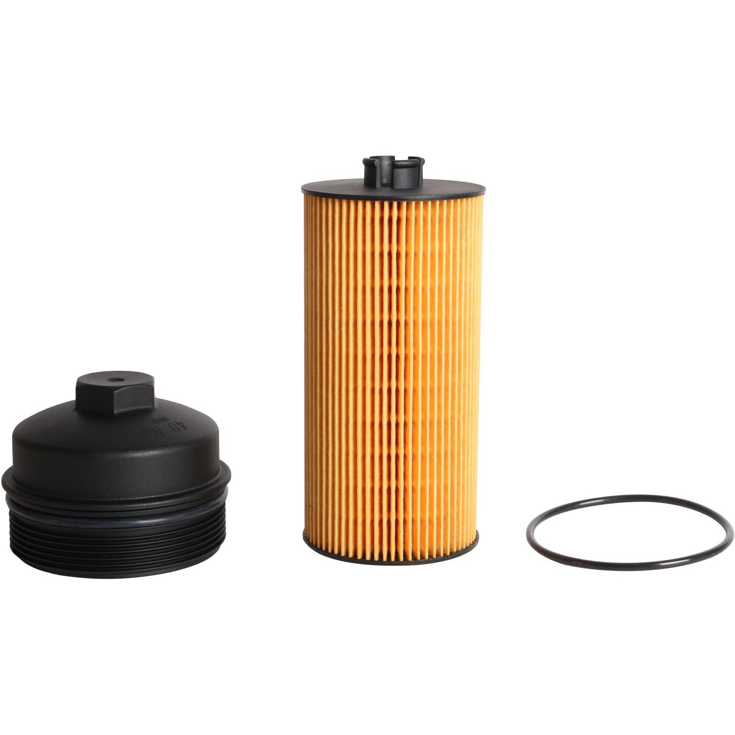 Fl2016 & Ec781 Oil Filter Cap Set Fit For Ford Motorcraft F250 F350 F450 F550 Super Duty 6.0L 6.4L Powerstroke, For Excursion 2003-2005 1840754C91 3C3Z-6766-Ca 3C3Z6731Aa
