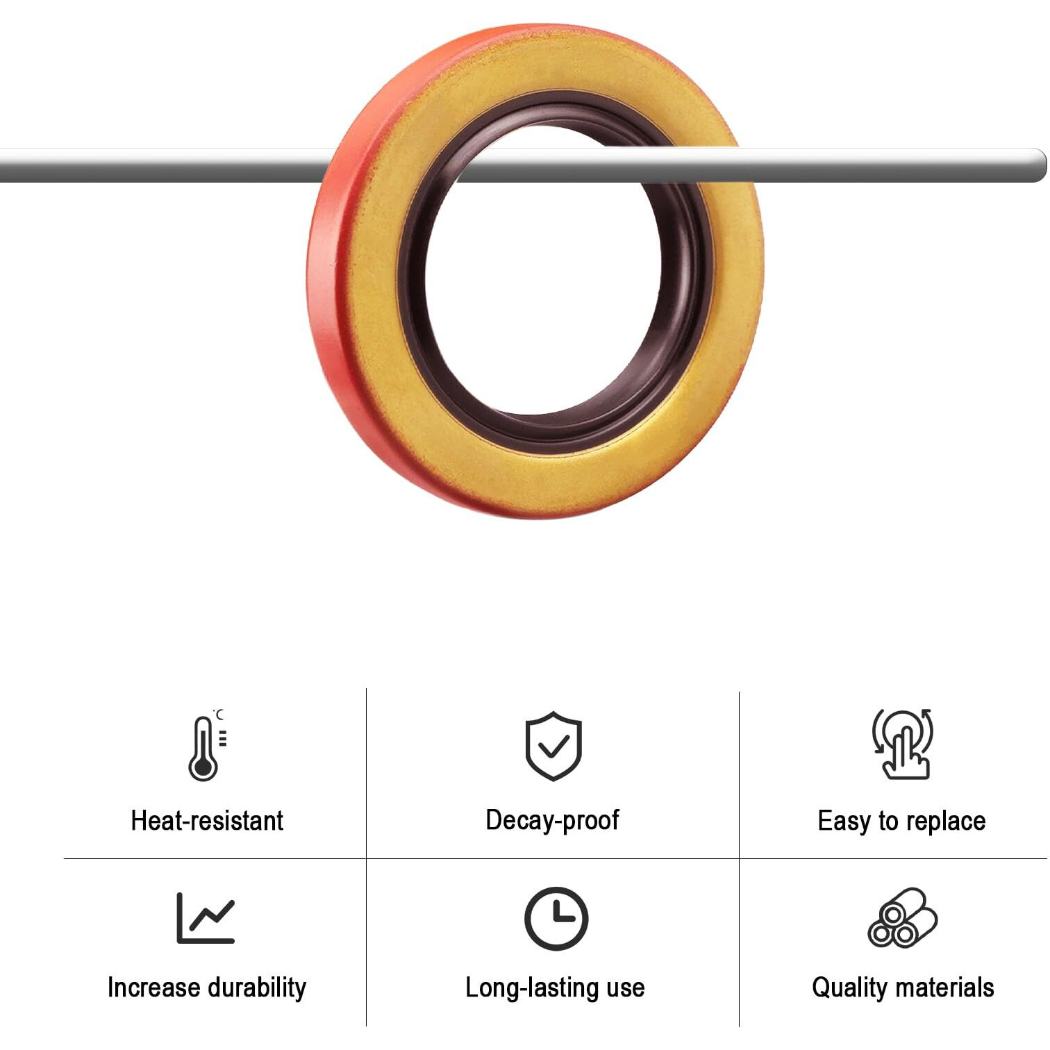 Motor Oil Seal 478035 Compatible With T.G Series Motors Replacement Shaft Seal 478035 & Ph-478035