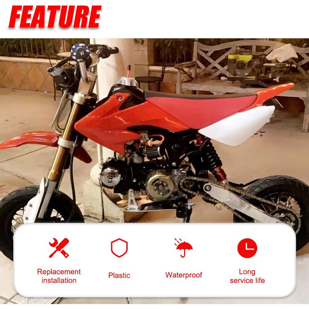 Engine Cover Left Stator Cover Guard For 110Cc 125Cc 140Cc 150Cc 160Cc 4-Stroke Air/Oil Cooled Engine Pit Dirt Bike Lifan Lucky Mx Thumpstar Dhz Ssr