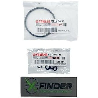 Yamaha Raptor 700/700R (2006-2024) Oil Change O-Ring Kit Yamahapart (3) 93210-07135-00 And Yamaha Part (1) 93210-64297-00